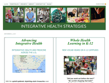 Tablet Screenshot of integrativestrategies.us